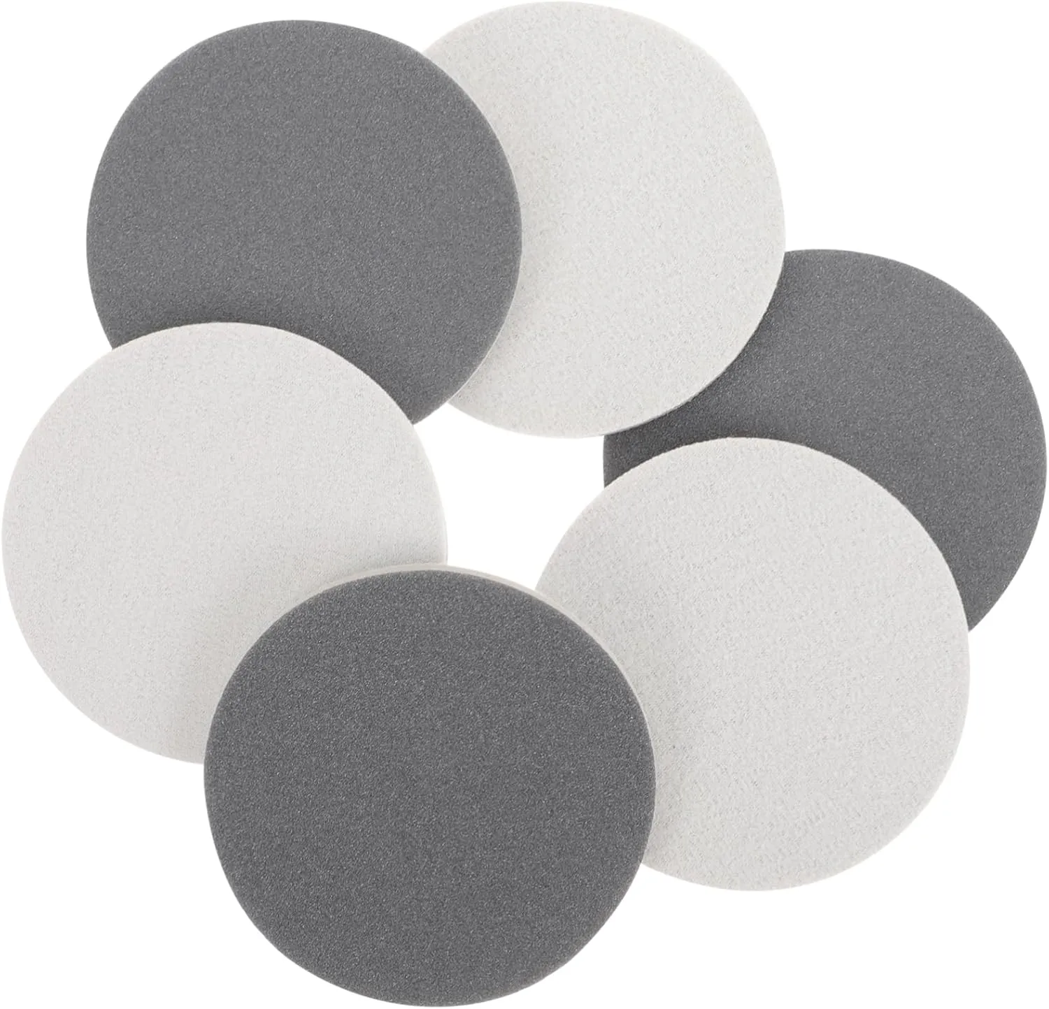 6pcs Reusable Bowling Ball Cleaning Pad Sandpaper Material for Flexible Use