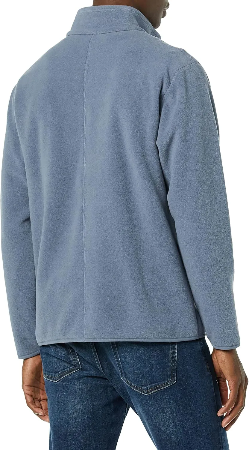 Amazon Essentials Disney | Marvel | Star Wars Men's Polar Fleece Full-Zip Mock Jackets