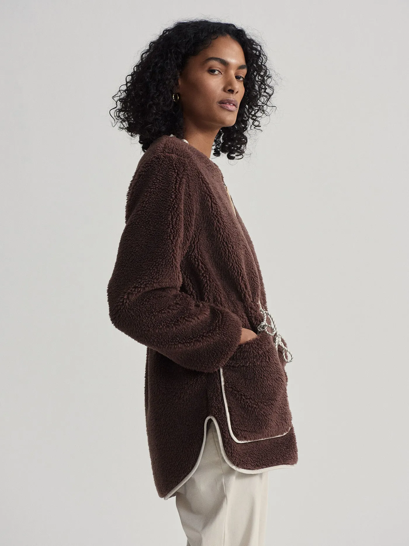 Angelina Sherpa Coat