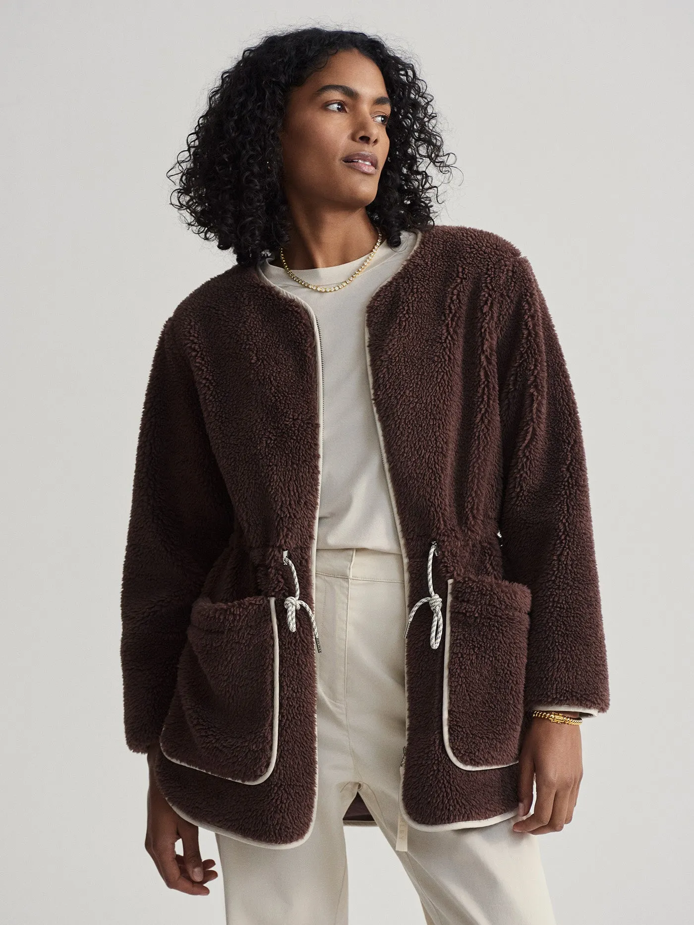 Angelina Sherpa Coat