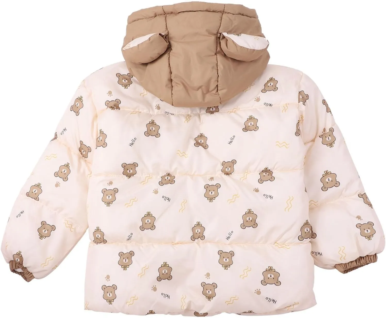 Baby Boys Girls Winter Jacket Warm Puffer Padded Coat Cotton Hooded Outwear Boy Girl Kid