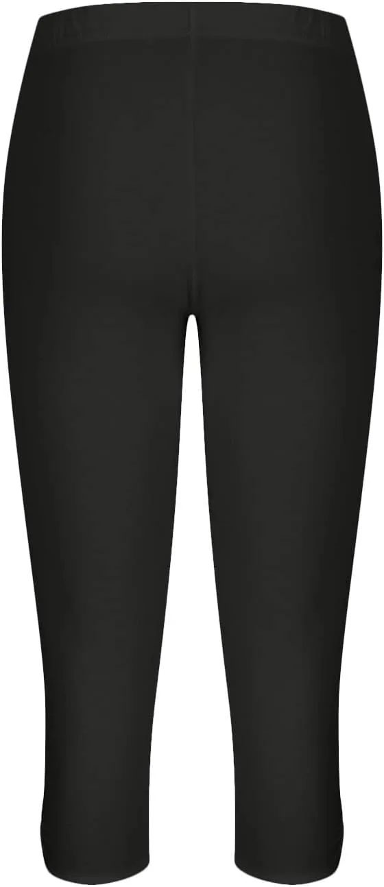 Capris Pants for Women 2025 Summer, High Waist Workout Compression Capris Leggings