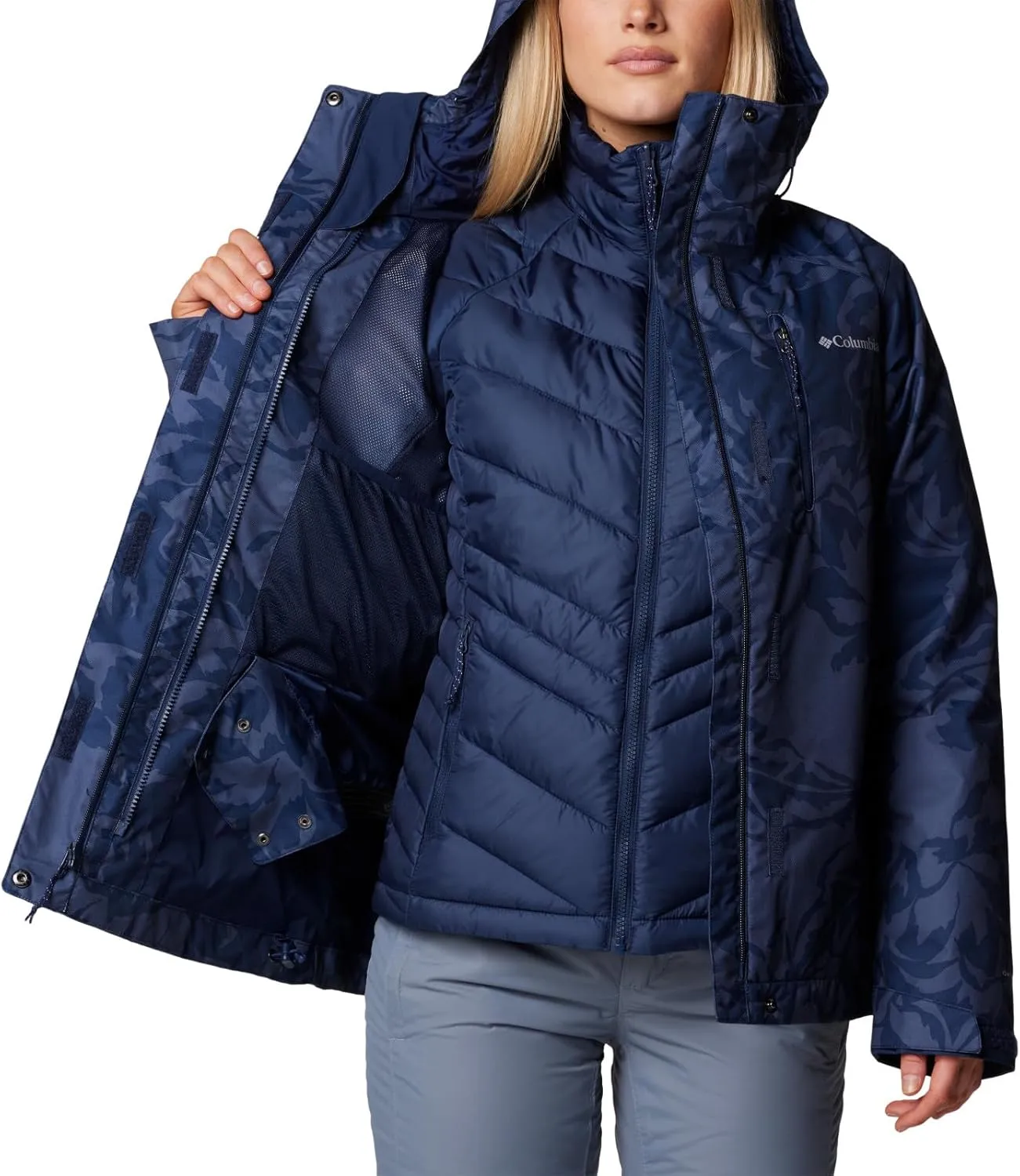 Columbia Women's Whirlibird V Printed Interchange Jacket
