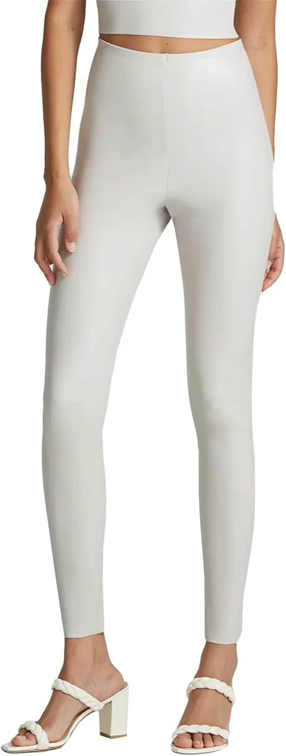 commando - Faux Leather Leggings | Sculpting Yet Soft & Flexible | Raw-Cut Finish | Machine Washable, Retains Shape & Color