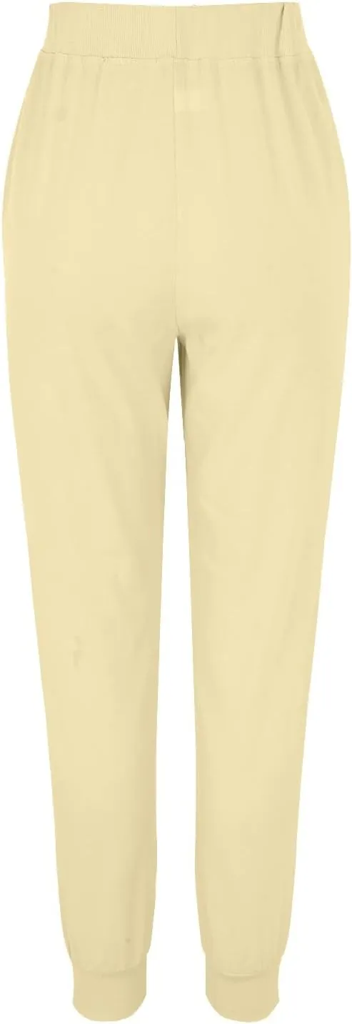 CRNTCEM Womens Straight Leg Beach Pants Slim Fit Travel Running Anckle Pant Workout Sweatpants Casual Cotton Linen Pants