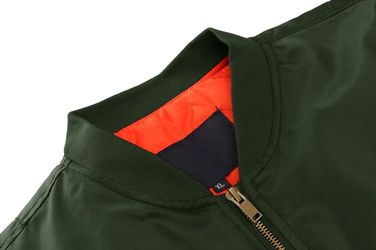 CRYSULLY Men's Jacket-Fall Winter Thicken Windbreakers Bomber Jackets Padded Coats