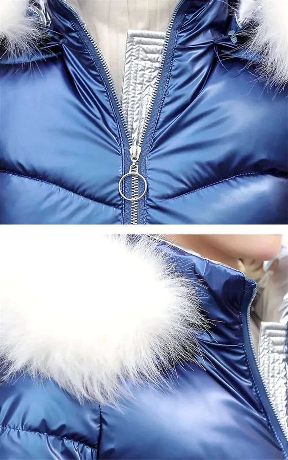 DBFBDTU Women Jacket Parkas Cotton Jacket Hooded Parka Warm Female Cotton Padded Coat Outerwear