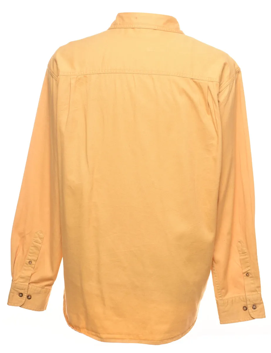 Faded Glory Yellow Classic Shirt - L
