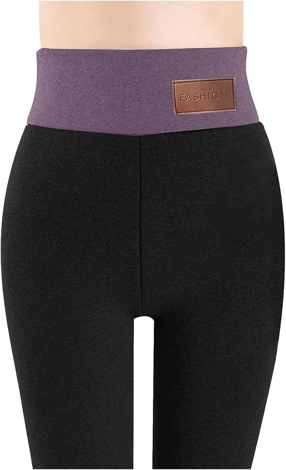 Fleece Lined Leggings Women Warm Thermal Legging Winter Pants Cold Weather Thick Velvet Tights Comfy Sherpa Snow Pants