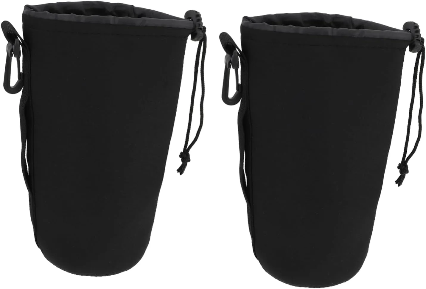 Flexible Insulation Pouch for Dslr Camera Lens Protective Neoprene Case Large Pouch Bag Carabiner