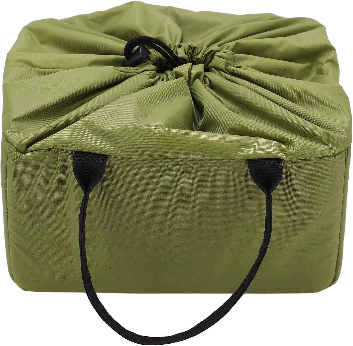 Insert Padded Partition Camera Bag Lens Case DSLR SLR Flexible Accessory Green