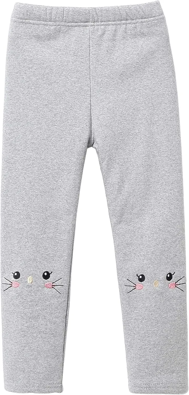IRELIA Winter Girls Cotton Fleece Lined Leggings Pants
