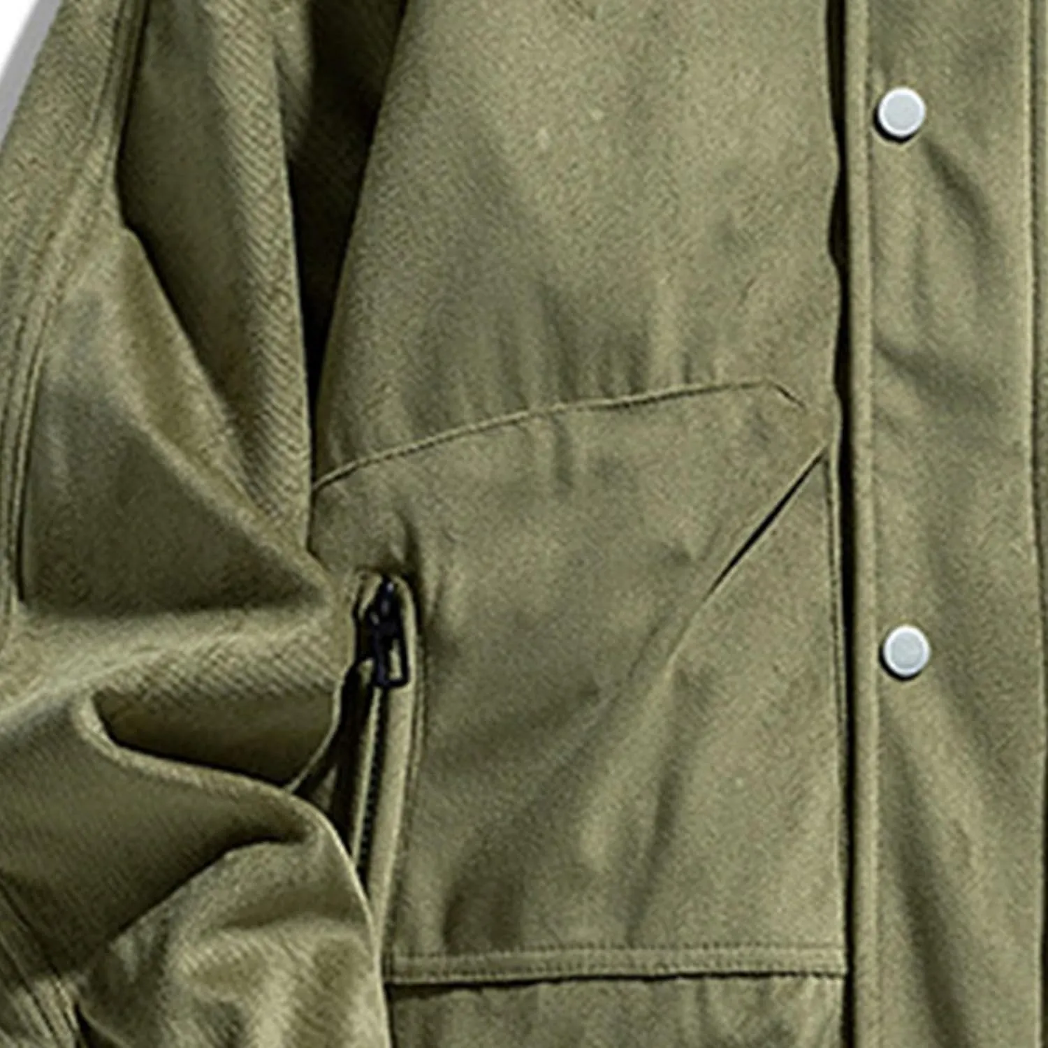 JEsilunmaMY Men's Stand Collar Padded Baseball Jacket Lightweight Cotton Cargo Coat with Zip Pocket Winter Warm Padded Coats