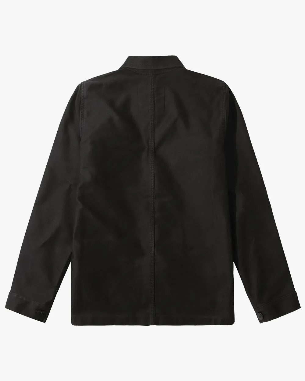 Le Mont St Michel Moleskin Authentic Work Jacket - Black