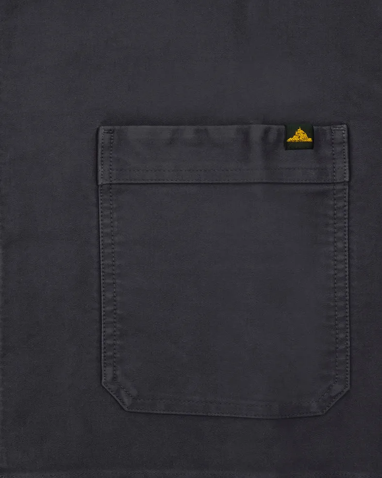 Le Mont St Michel Moleskin Authentic Work Jacket - Graphite