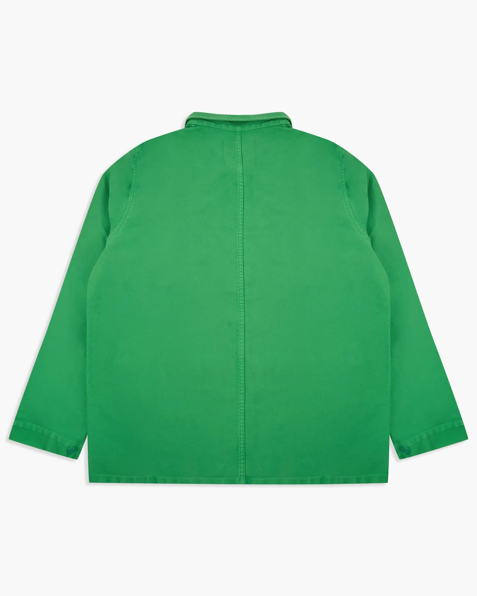 Le Mont St Michel Moleskin Authentic Work Jacket - Green