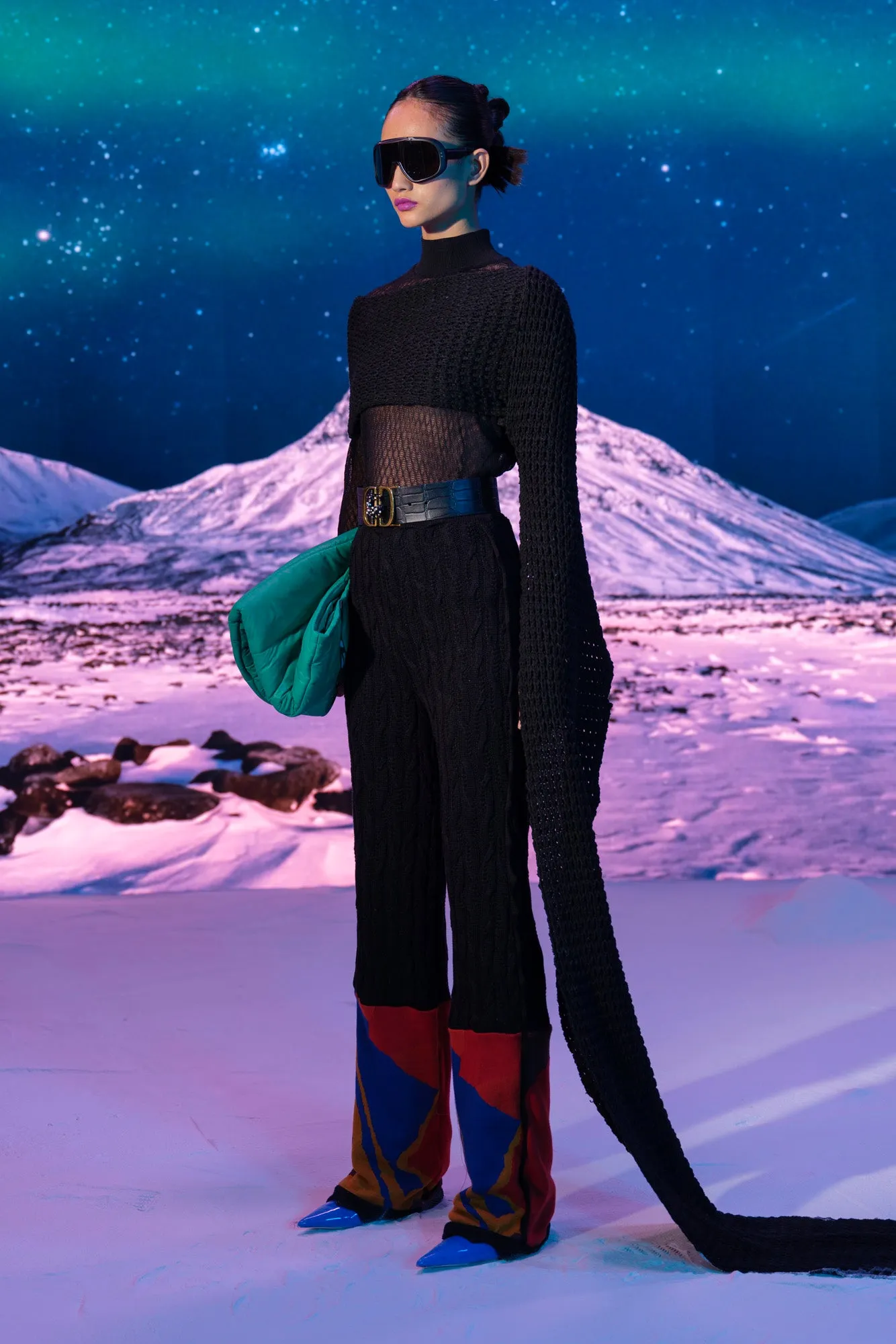 Lgrmash Noir Knitted Pants