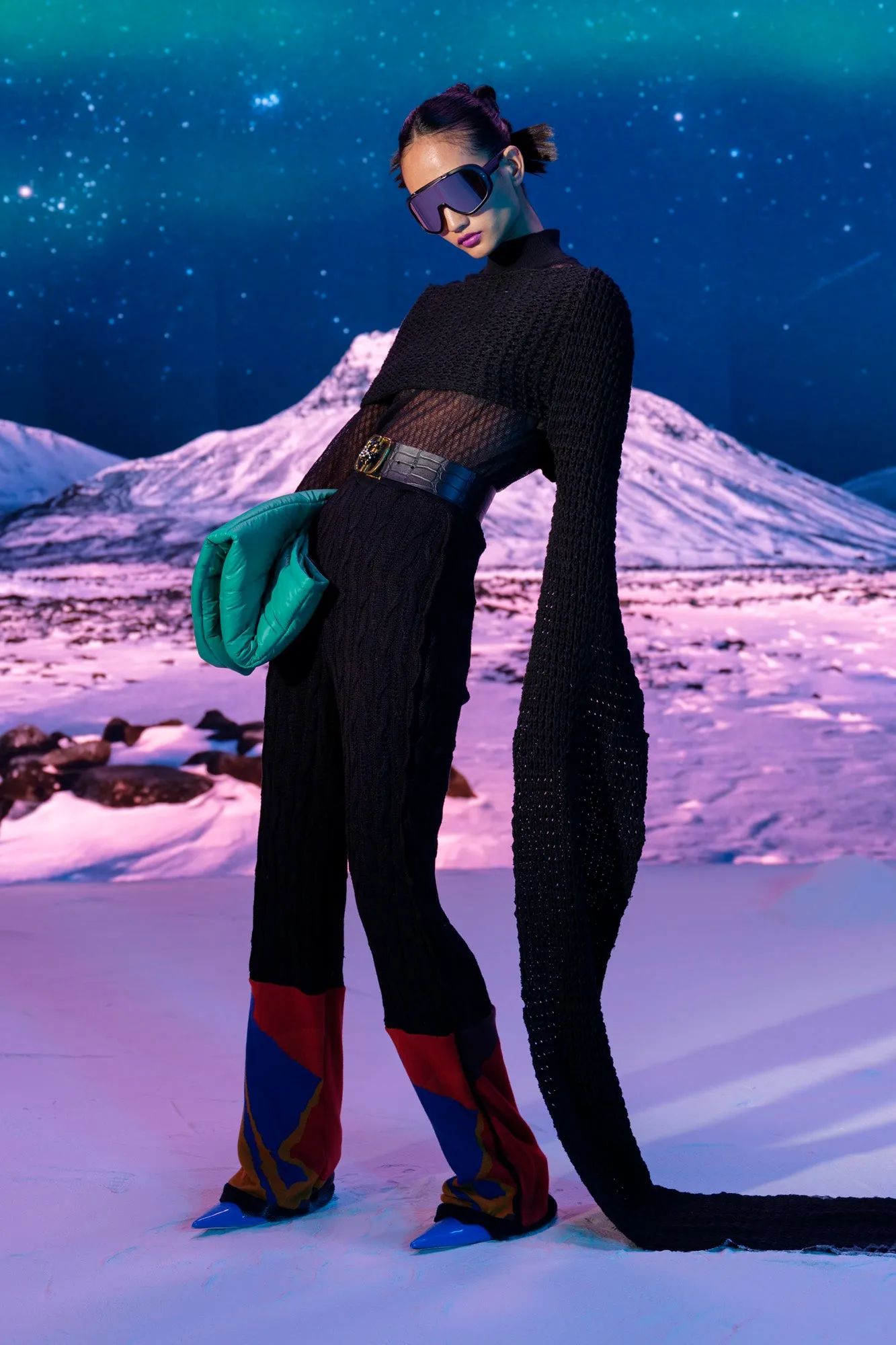 Lgrmash Noir Knitted Pants