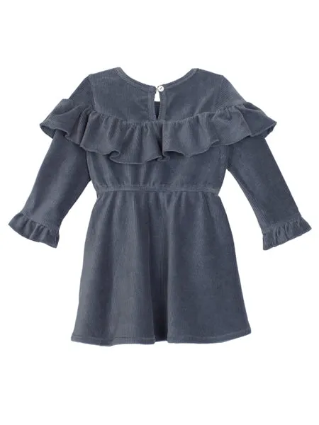 Mabel   Honey Blue Haze Corduroy Dress 2T-8