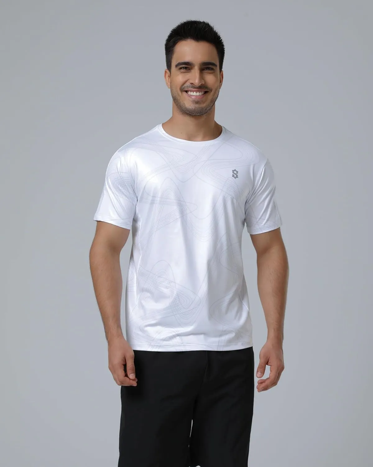Men's Dry Fit Workout Shirts - Moisture-Wicking, Quick-Dry, 4-Way Stretch Premium Athletic Tees for Running & Sports