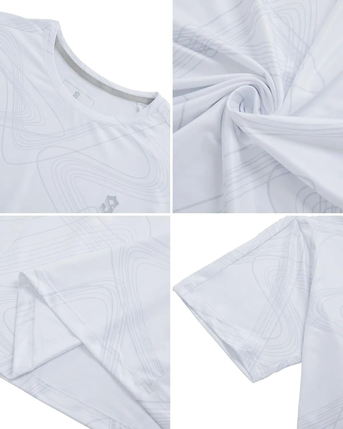 Men's Dry Fit Workout Shirts - Moisture-Wicking, Quick-Dry, 4-Way Stretch Premium Athletic Tees for Running & Sports