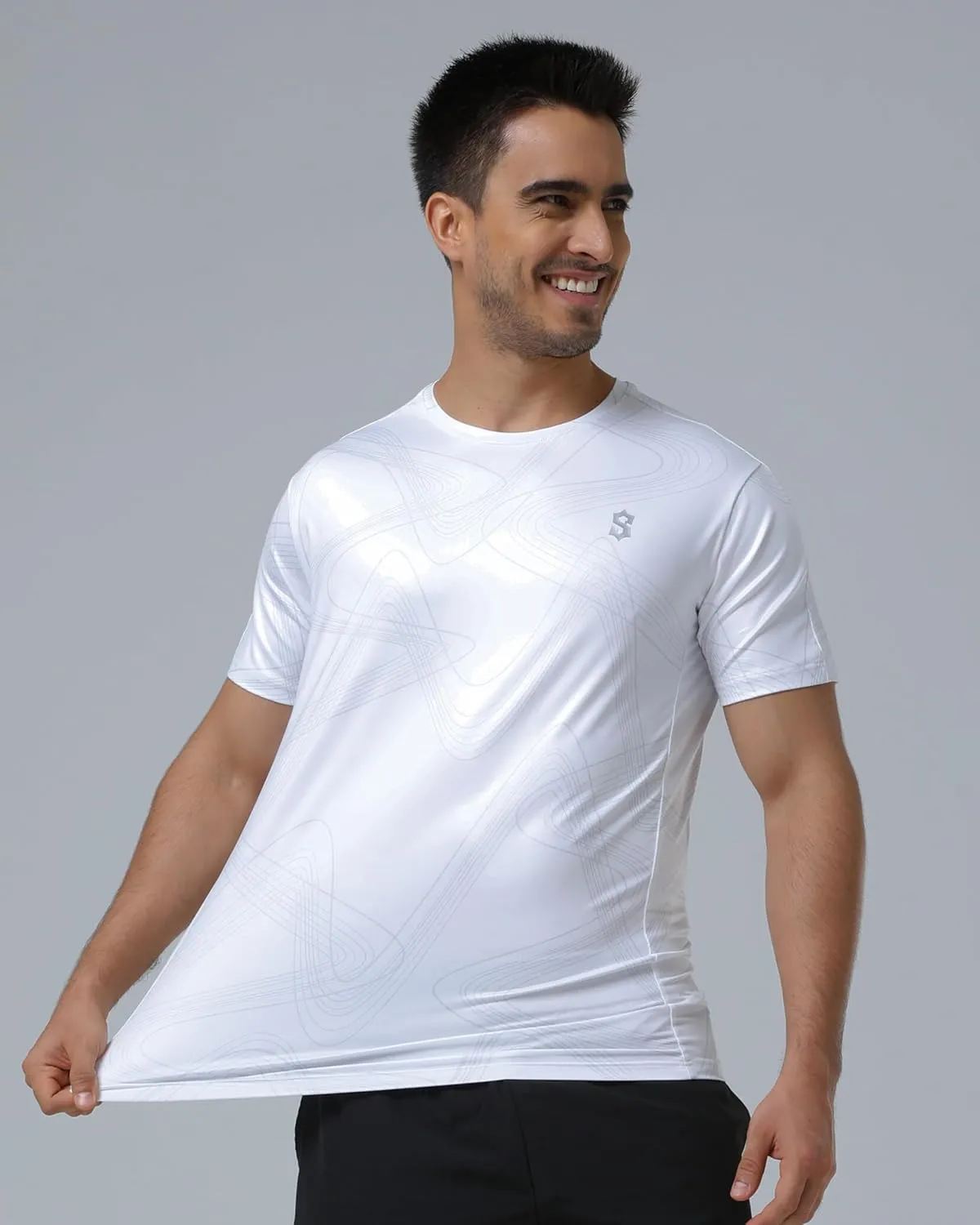Men's Dry Fit Workout Shirts - Moisture-Wicking, Quick-Dry, 4-Way Stretch Premium Athletic Tees for Running & Sports