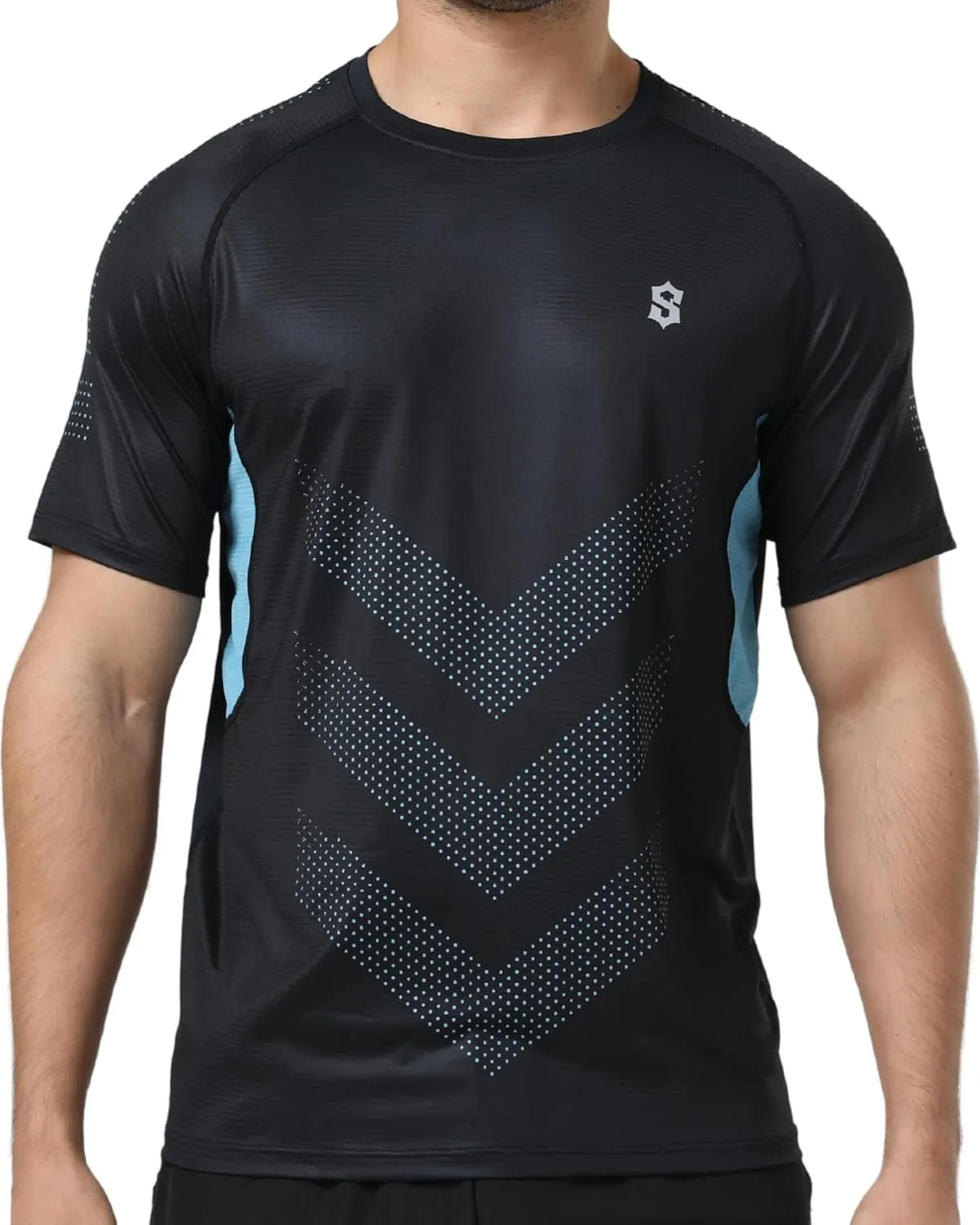 Men's Dry Fit Workout Shirts - Moisture-Wicking, Quick-Dry, 4-Way Stretch Premium Athletic Tees for Running & Sports