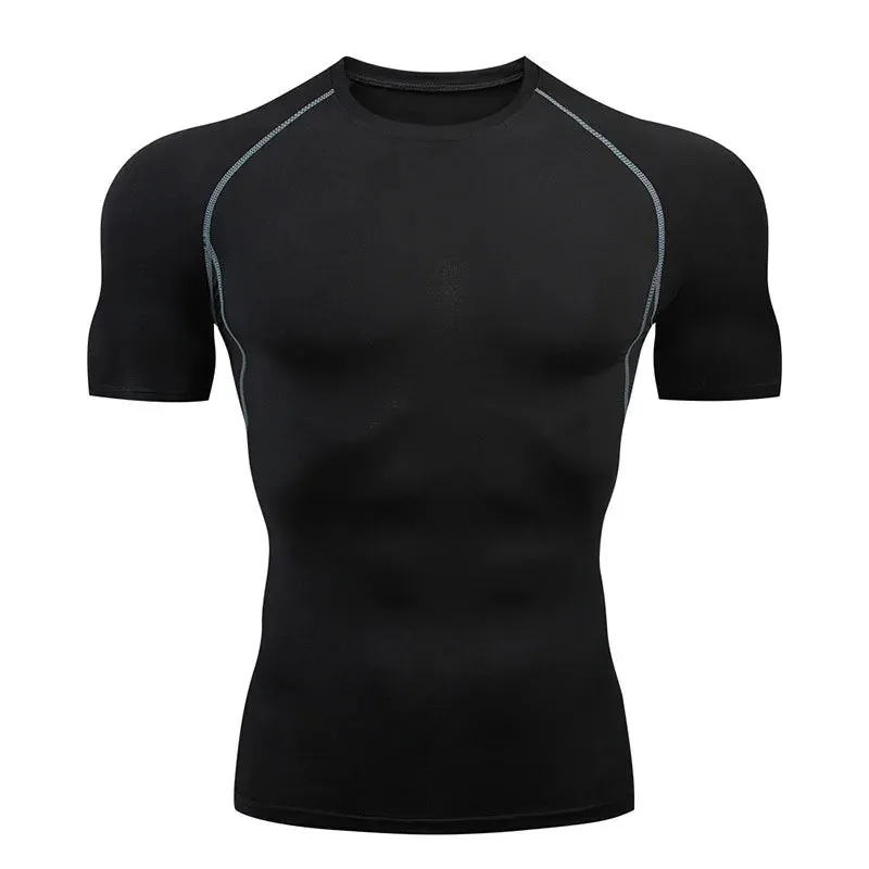 Men's Quick Dry Compression Fitness T-Shirt