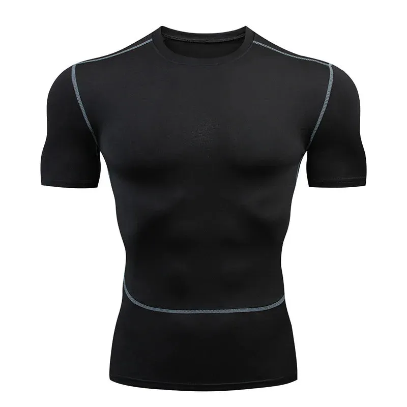 Men's Quick Dry Compression Fitness T-Shirt
