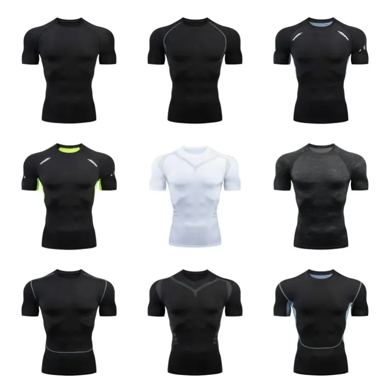 Men's Quick Dry Compression Fitness T-Shirt