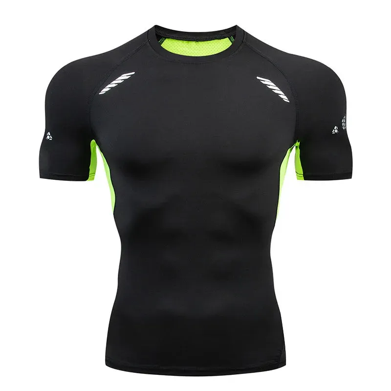 Men's Quick Dry Compression Fitness T-Shirt