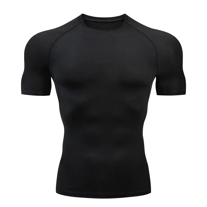 Men's Quick Dry Compression Fitness T-Shirt