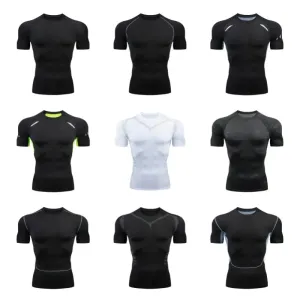Men's Quick Dry Compression Fitness T-Shirt
