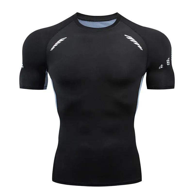 Men's Quick Dry Compression Fitness T-Shirt