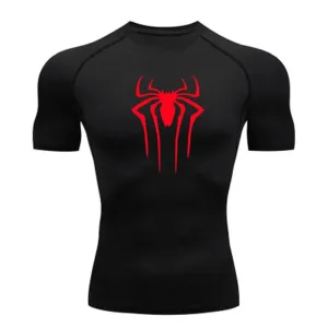 Men's Superhero Compression Shirt - Quick Dry Fitness Tee