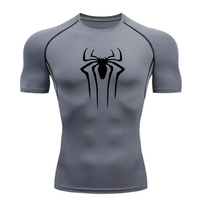 Men's Superhero Compression Shirt - Quick Dry Fitness Tee