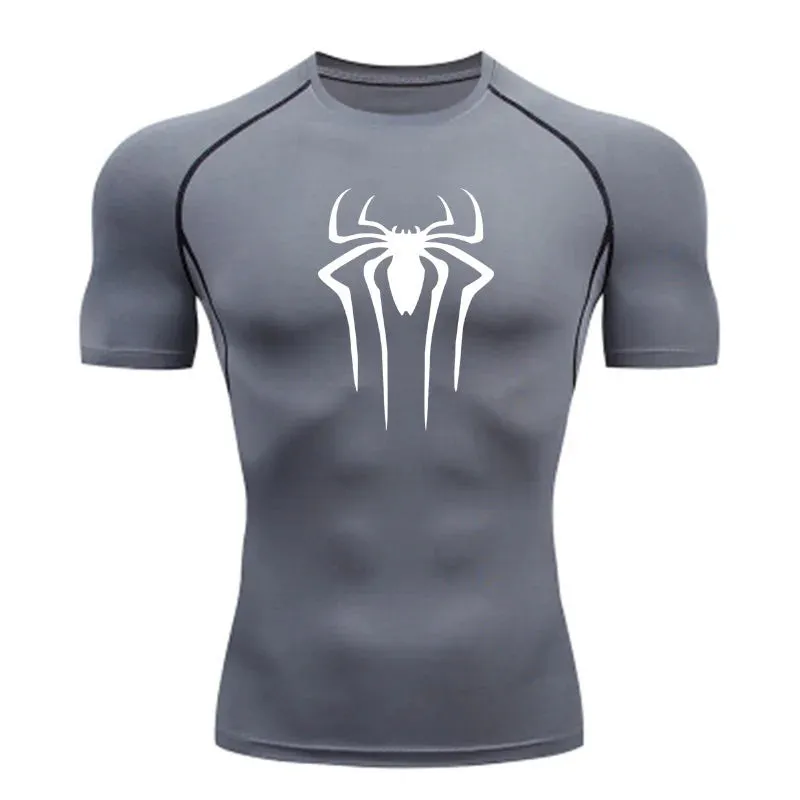 Men's Superhero Compression Shirt - Quick Dry Fitness Tee