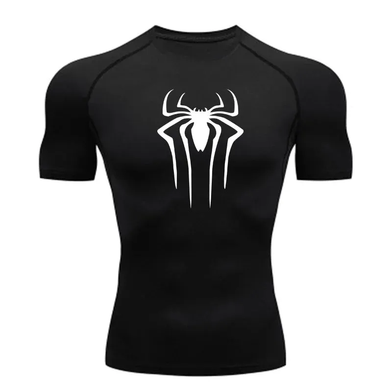 Men's Superhero Compression Shirt - Quick Dry Fitness Tee
