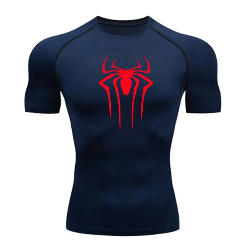 Men's Superhero Compression Shirt - Quick Dry Fitness Tee