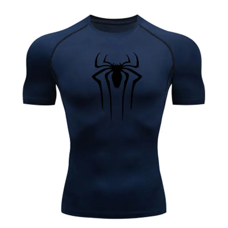 Men's Superhero Compression Shirt - Quick Dry Fitness Tee