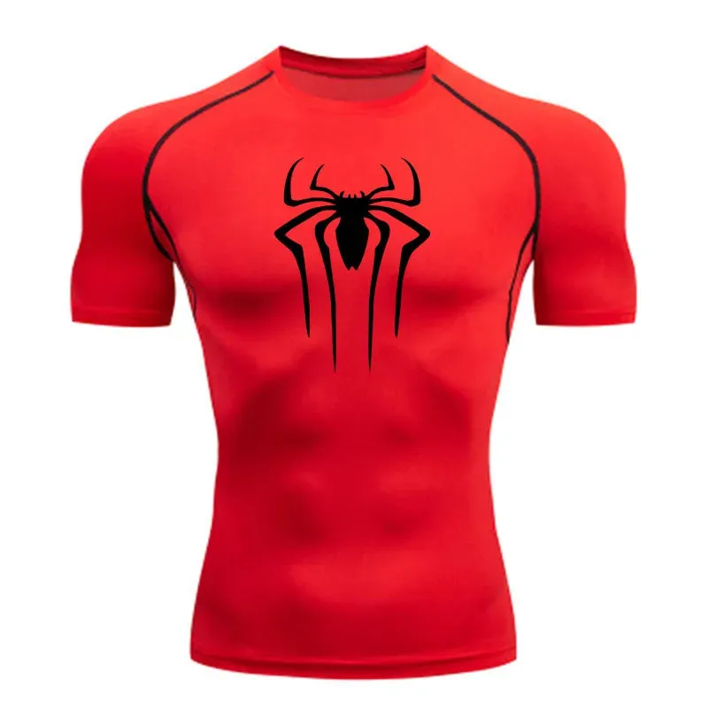 Men's Superhero Compression Shirt - Quick Dry Fitness Tee
