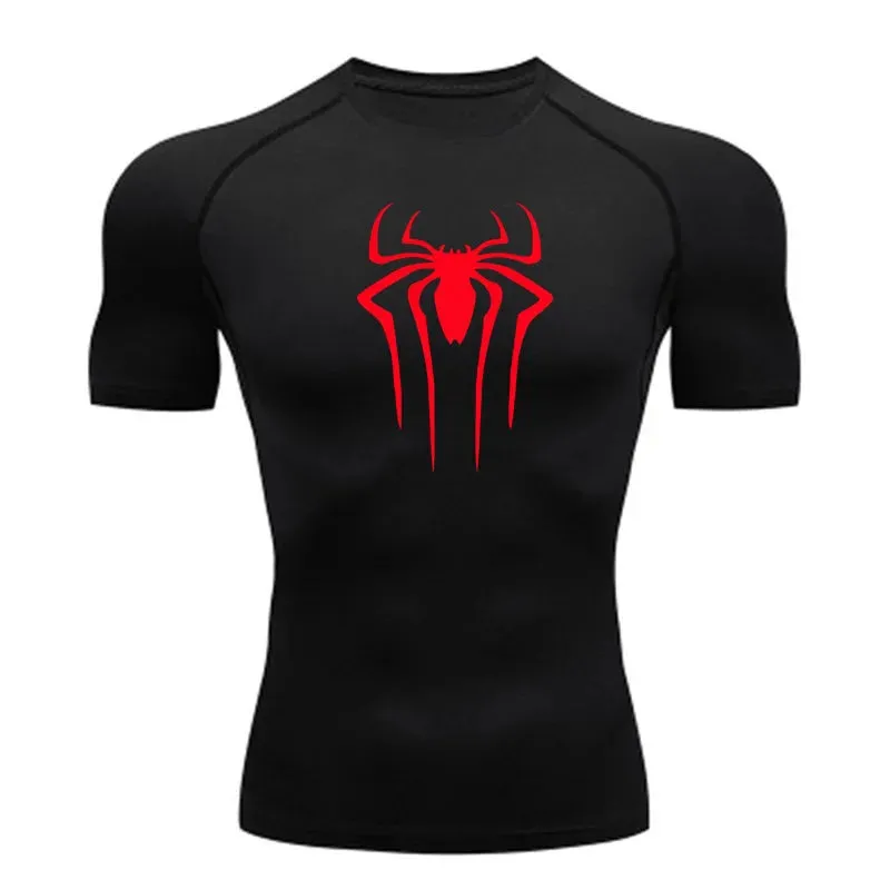 Men's Superhero Compression Shirt - Quick Dry Fitness Tee