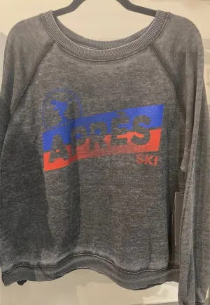 Prince Peter Collection - Apres Ski Burnout Pullover Black