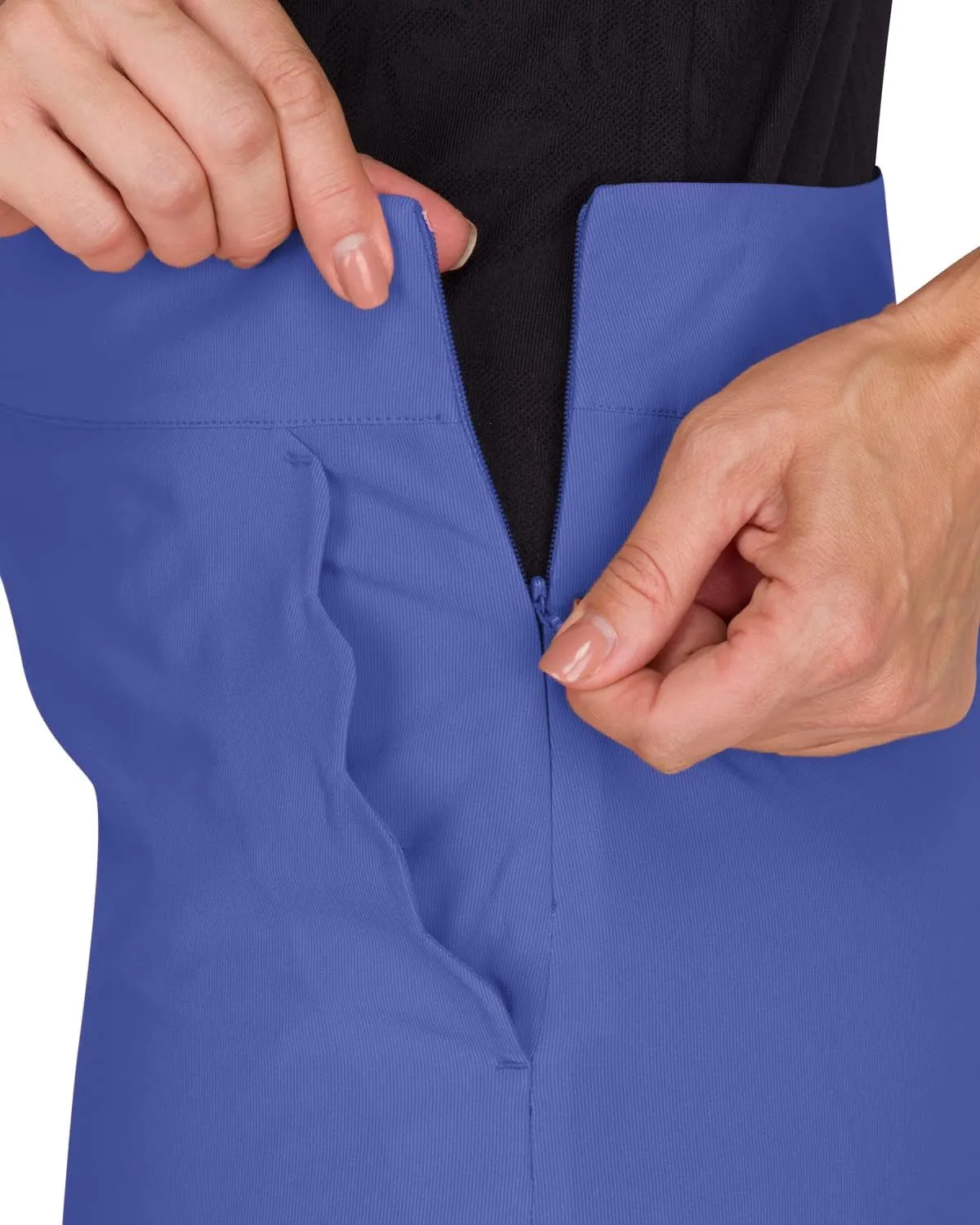 Scallop Golf Skort for Women - Dry Fit 4-Way Stretch Golf Skirt - Moisture Wicking, Anti-Odor Technology, UPF50  Protection