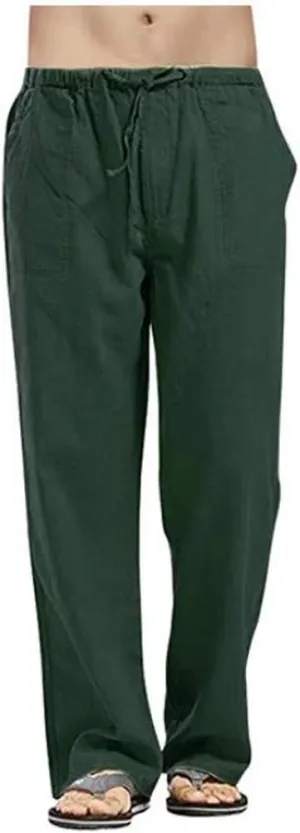 sdbrld Mens Pants Expandable Waist Mens Sweatpants Mens Casual Joggers Pants - Cotton Drawstring Chino Cargo Pants Hiking Outdoor Twill Track Jogging Sweatpants Pants