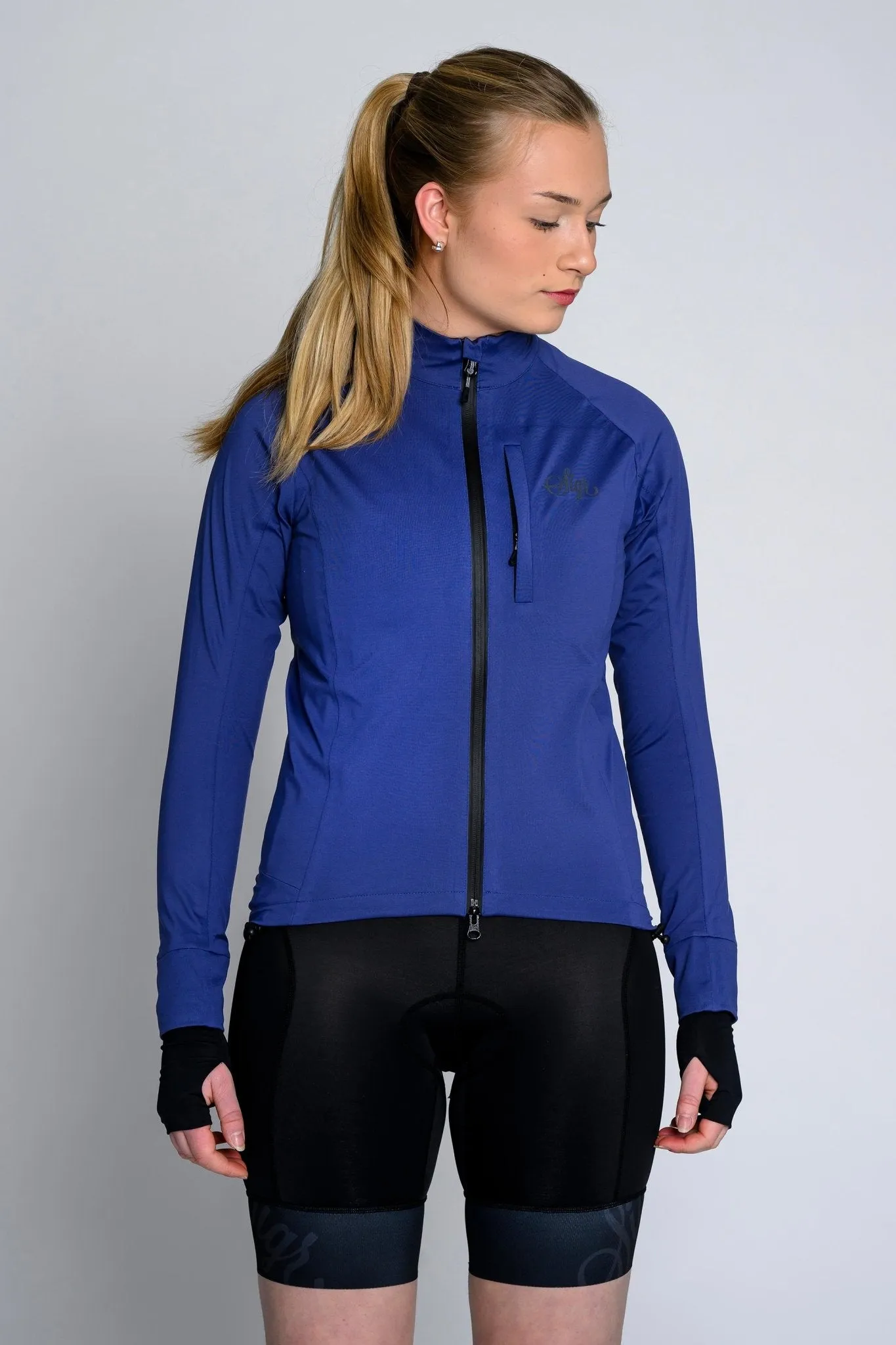 Skld Women's Blue Shell Cycling Jacket