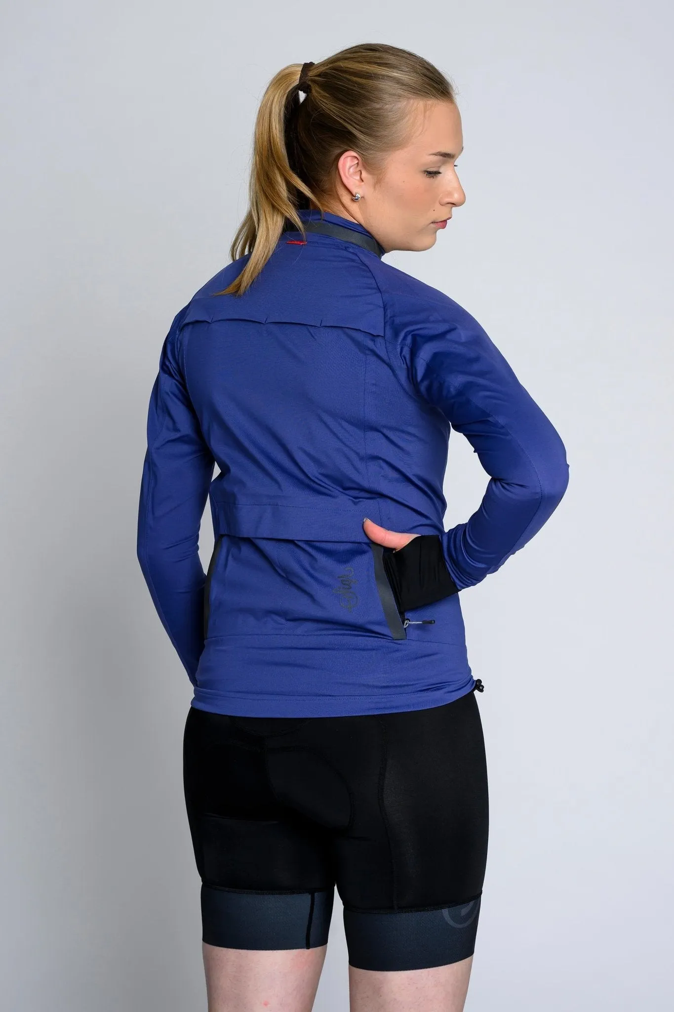 Skld Women's Blue Shell Cycling Jacket