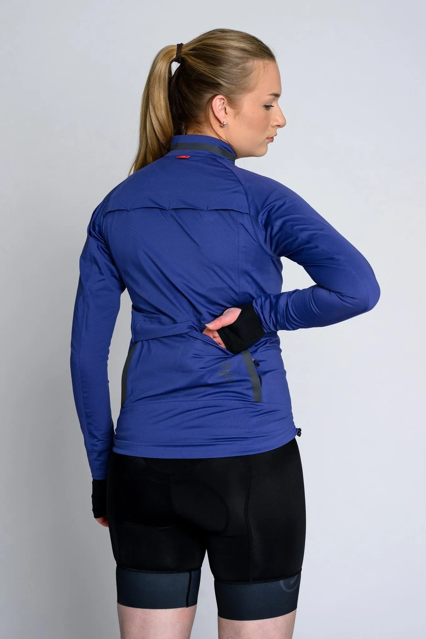 Skld Women's Blue Shell Cycling Jacket