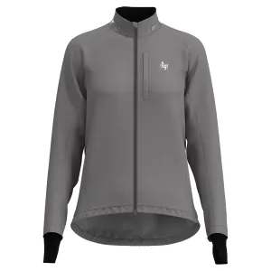 Skld Women's Titanium Grey Shell Cycling Jacket
