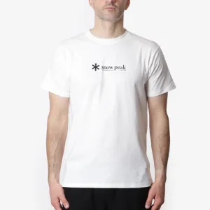 Snow Peak Soft Cotton Logo Short Sleeve T-Shirt